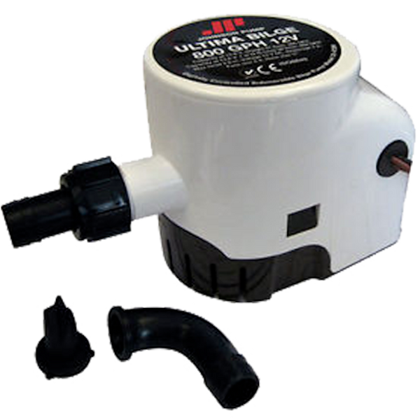 ULTIMA BILGE PMP 600GPH 12V W/SWIT - JOHNSON PUMP