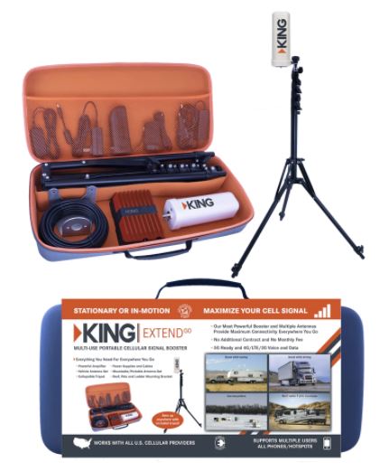 KING EXTENDGO  PORTABLE CELLULAR BO - KING