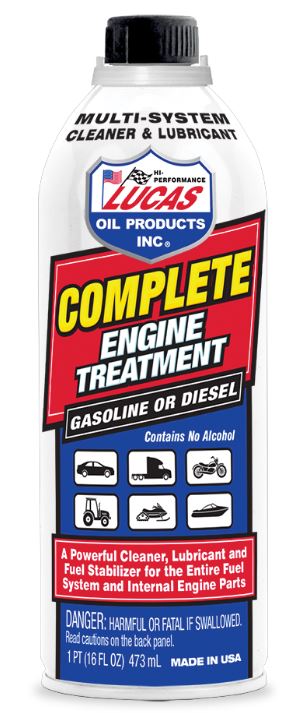 COMPLETE ENGINE TREATMENT - LUCAS OIL