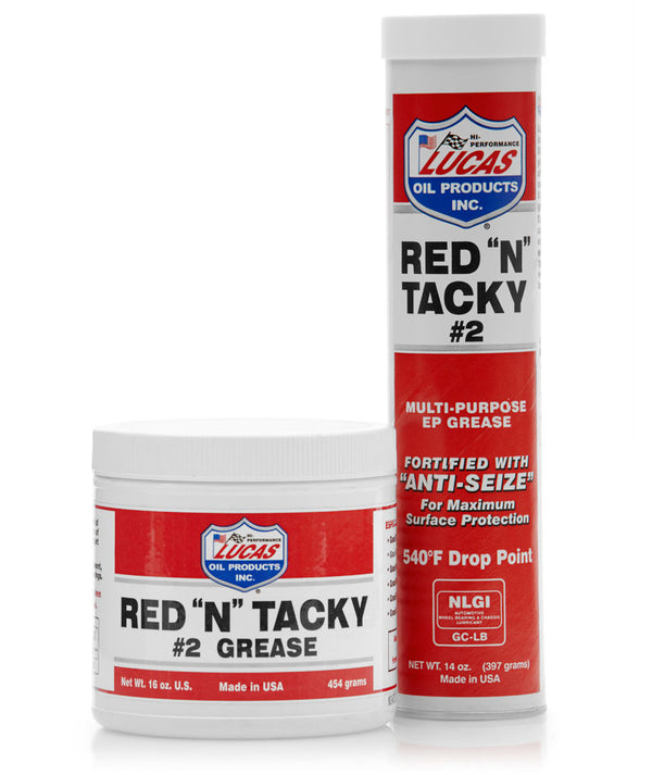 RED 'N' TACKY GREASE/1X1/ - LUCAS OIL