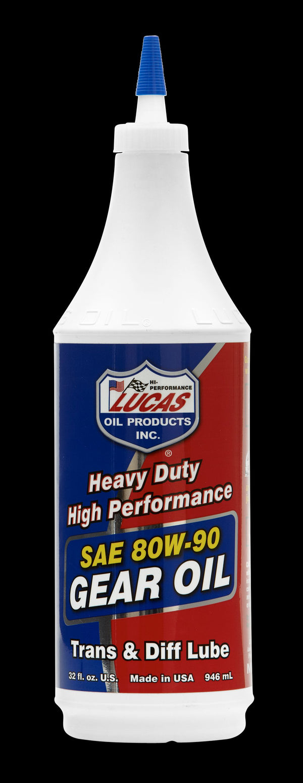 80W-90 GEAR OIL QT - LUCAS OIL