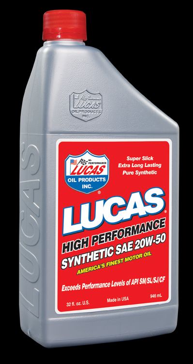 20/50 SYNTH RACING OIL - LUCAS OIL