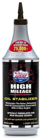 HIGH MILEAGE OIL STABILIZER - LUCAS OIL