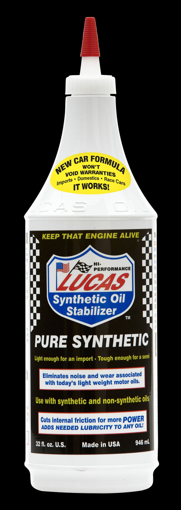 SYN HD OIL STABLZR QUART - LUCAS OIL