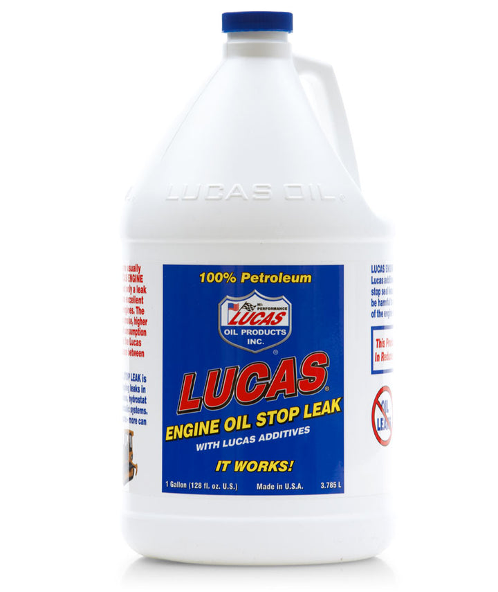 ENGINE OIL STP LEAK GALL - LUCAS OIL