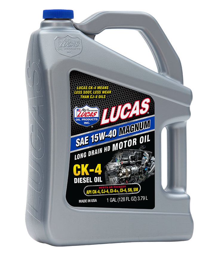 SAE 15W-40 CK-4 DIESEL OIL - LUCAS OIL