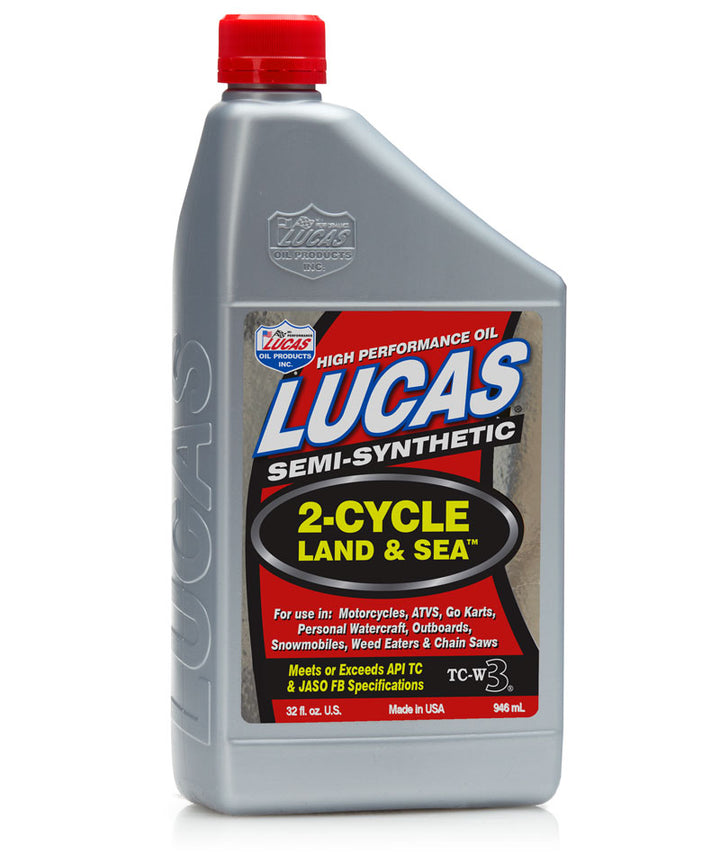 LAND & SEA 2-CYCLE OIL/6X - LUCAS OIL