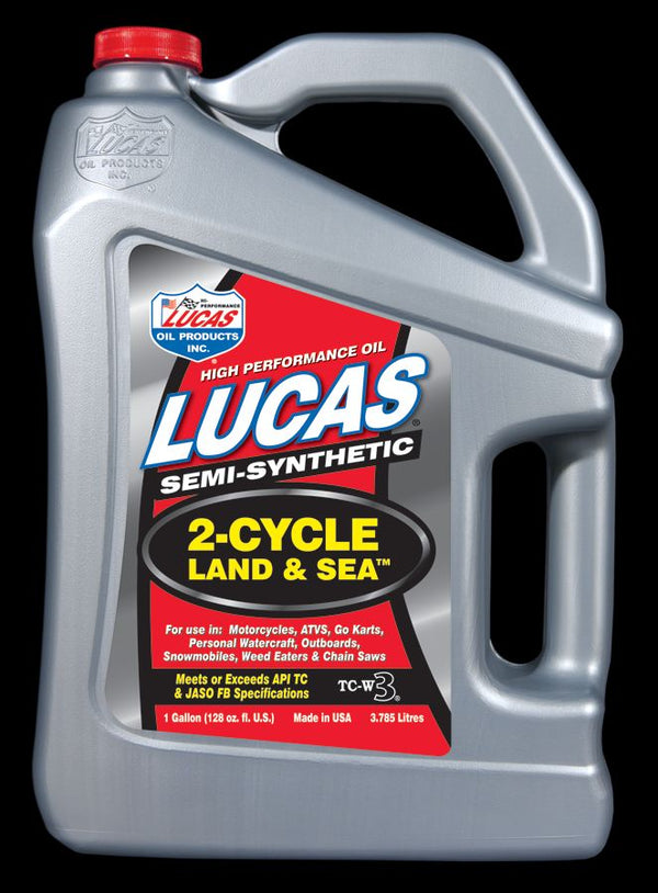 LAND & SEA 2-CYCLE OIL/4X - LUCAS OIL