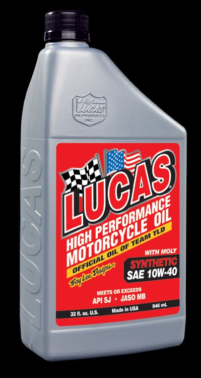 SYNTHETIC SAE 10W-40 MOLY - LUCAS OIL