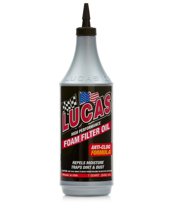 FOAM FILTR OIL/12X1/QUART - LUCAS OIL