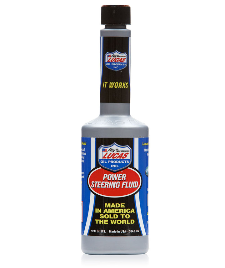 POWER STEERING FLUID 12OZ - LUCAS OIL