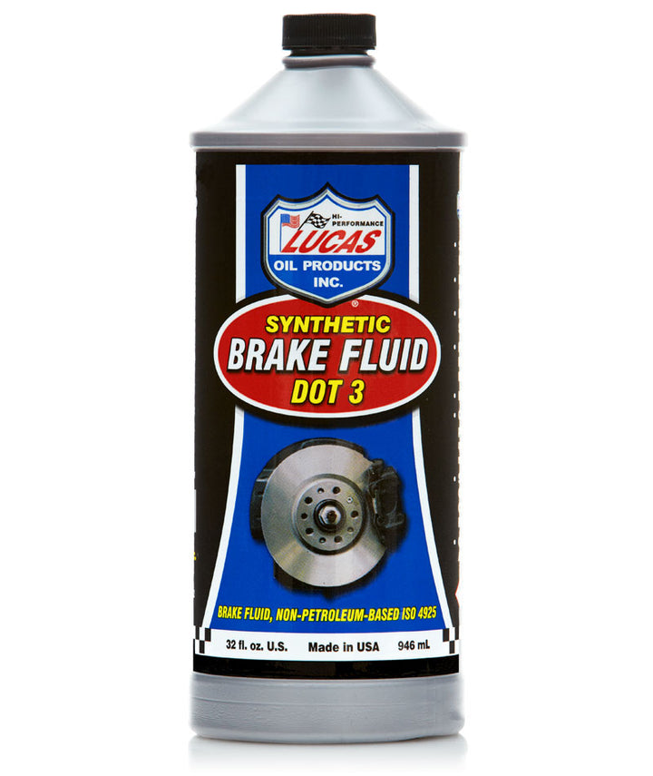 DOT 3 BRAKE FLUID QUART - LUCAS OIL