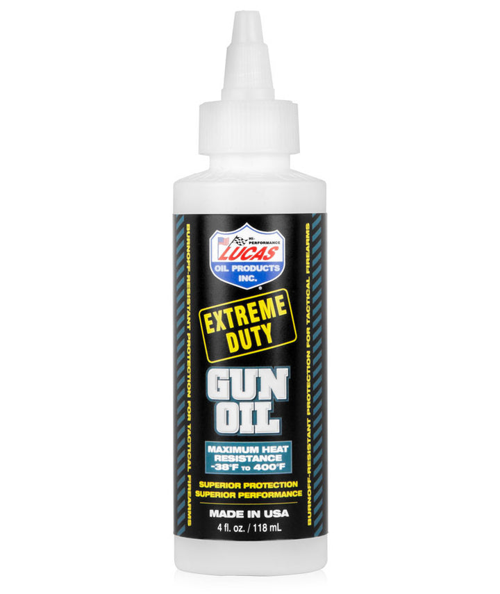 EXTREME DUTY GUN OIL - 4 OZ - 12/CA - LUCAS OIL