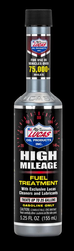 HIGH MILEAGE FUEL TREATME - LUCAS OIL