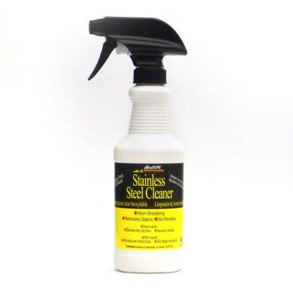 STAINLESS STEEL CLEANER 16 FL.OZ. - LIFE INDUST.