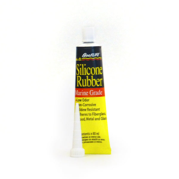 SILICONE 2.8 FL. OZ. TUBE CLEAR - LIFE INDUST.