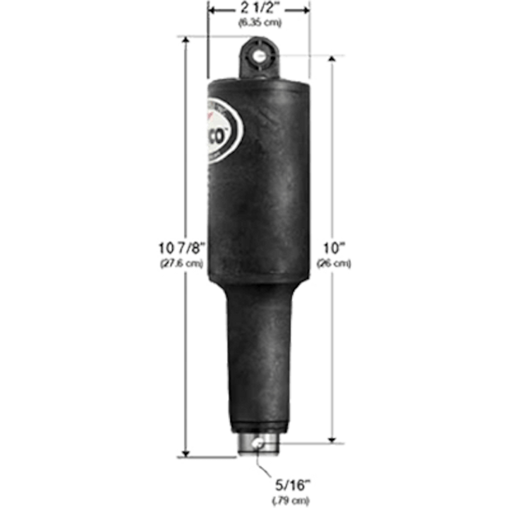 ACTUATOR2 1/4'STRKE 101XDS 12V 5/16 - LENCO