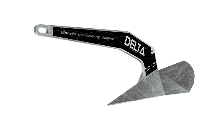 DELTA ANCHOR GALV 6KG/14LBS - LEWMAR