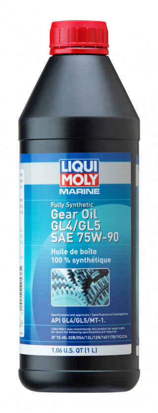 MARINE FULL SYN GEAROIL GL4/5 75W90 - LIQUI MOLY