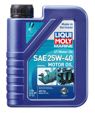 MARINE 4T MOTOR OIL 25W-40 - LIQUI MOLY