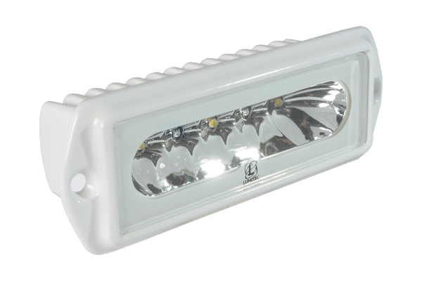 FLOOD LIGHT CAPRI2 FLUSH WHITE/RED - LUMITEC