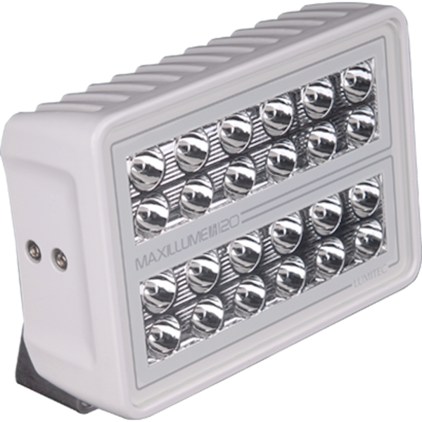 FLOOD LIGHT MAXILLUME H120 WHT. WHT - LUMITEC