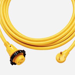 30A 25' CORDSET W/LED - MARINCO