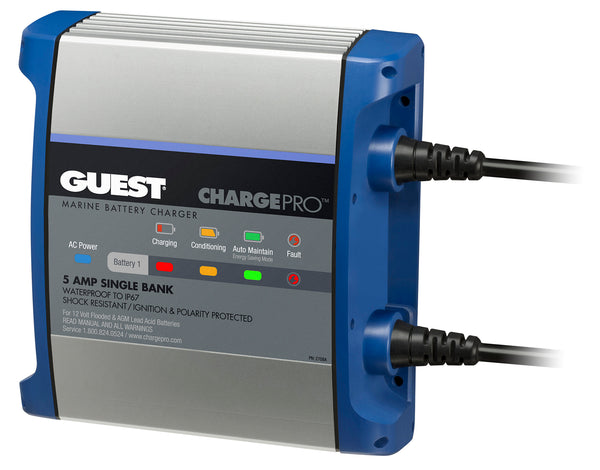 GUEST BATTERY CHARGER 5A - 1-BANK - MARINCO