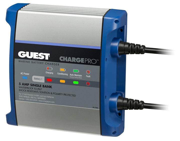 GUEST BATTERY CHARGER 5A - 1-BANK - MARINCO