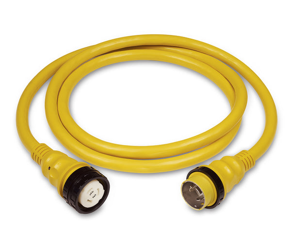 50A 25' CORDSET W/LED - MARINCO