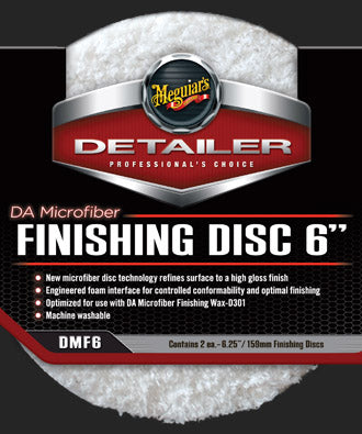 FINISHING DISC 6 - MEGUIARS WAX