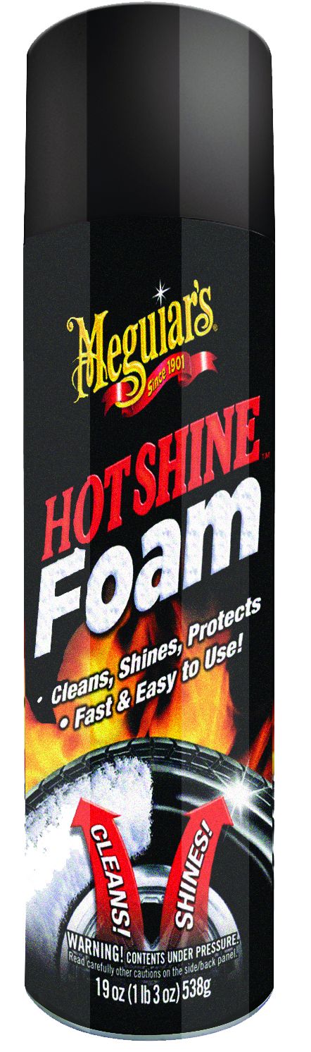 HOT SHINE TIRE FOAM - MEGUIARS WAX