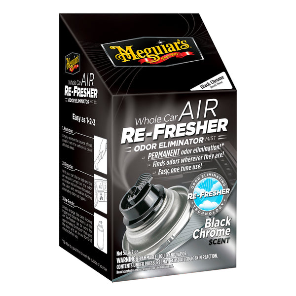 WHOLE CAR AIR REFRESHER - BLACK - MEGUIARS WAX