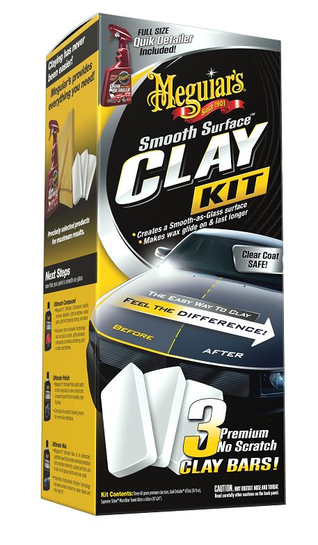 CLAY KIT- (3 BARS CLAY) - MEGUIARS WAX