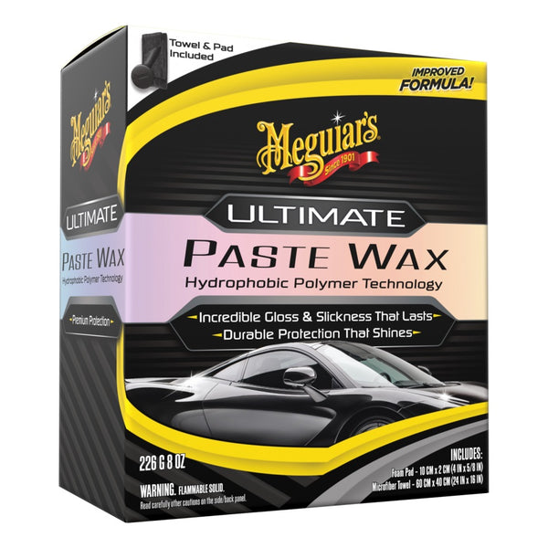 PASTE WAX; SYNTHETIC; 8 OUNCE - MEGUIARS WAX