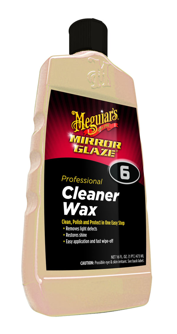 #06 LIQ. CLEANER/WAX 16OZ - MEGUIARS WAX