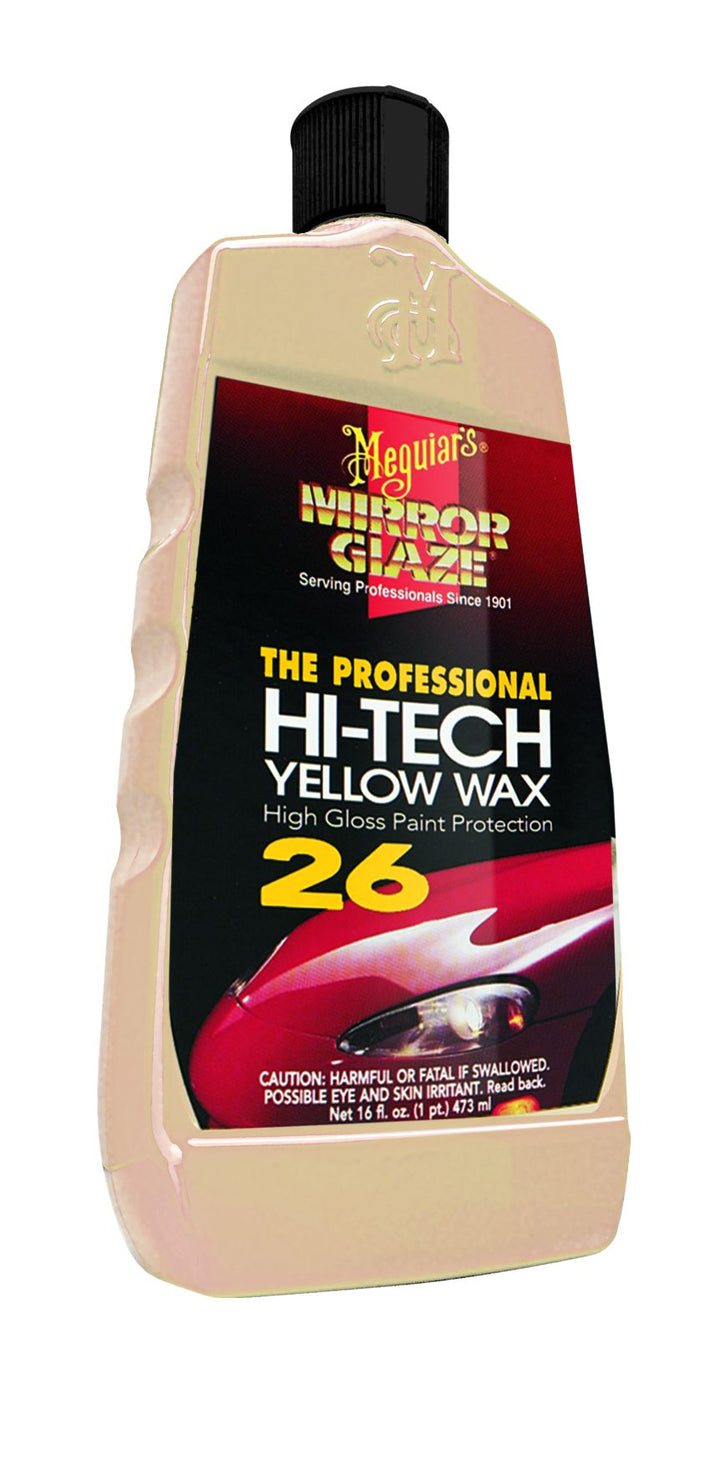 #26 YELLOW WAX LIQUID16OZ - MEGUIARS WAX