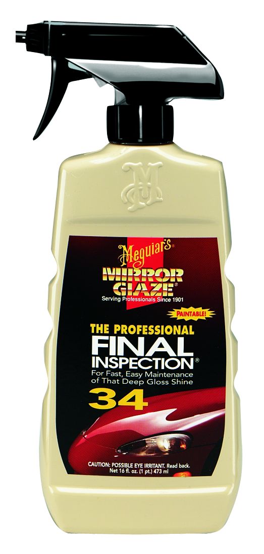 #34 FINAL INSPECTION 16OZ - MEGUIARS WAX