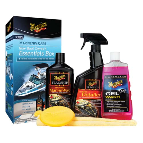 MARINE DETAILING KIT - MEGUIARS WAX