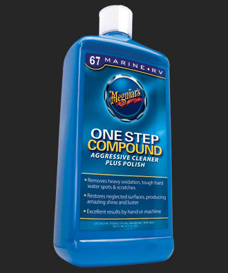 MARINE/RV ONE-STEP COMPOUND - MEGUIARS WAX