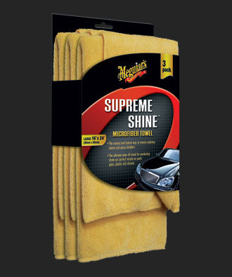 SUPRME SHINE MICROFBR 3PK - MEGUIARS WAX