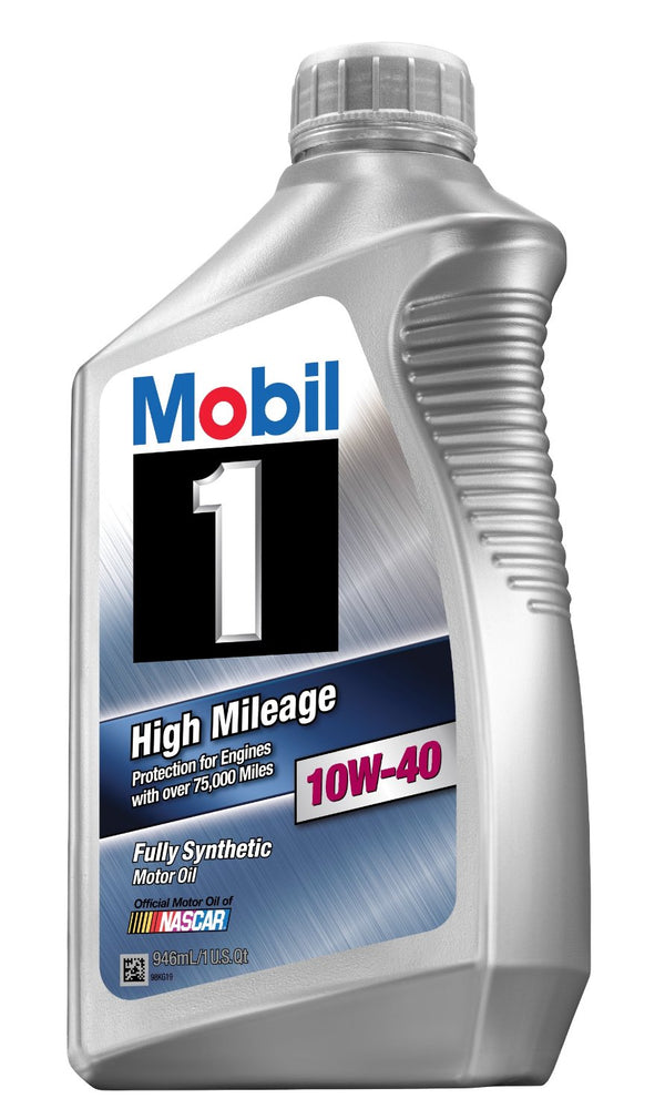 M1 HI MILEAGE 10W40 QT. - MOBIL