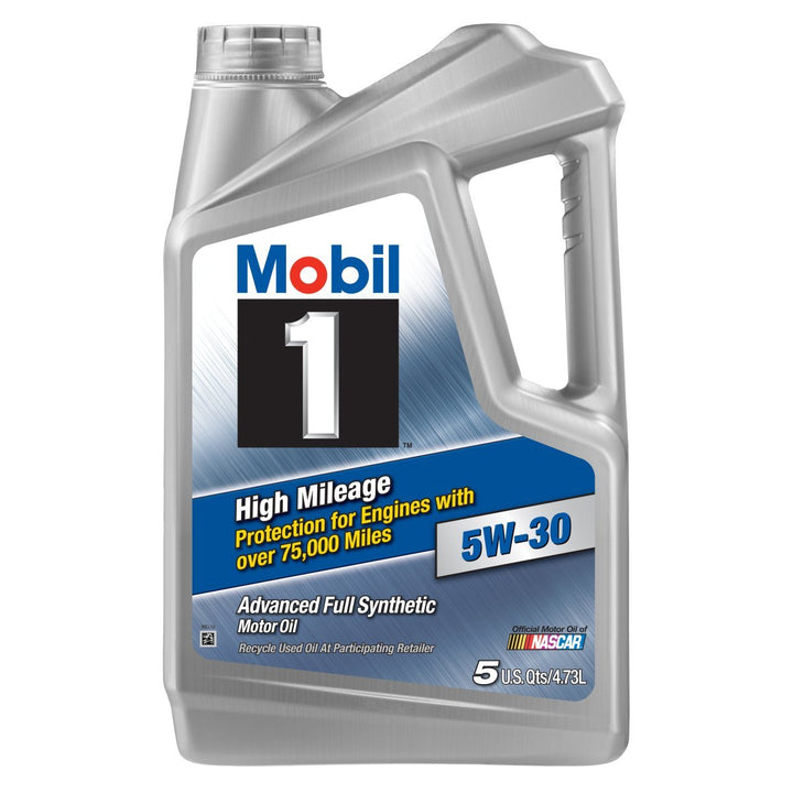 M1 5W30 HI MILEAGE 3X5 QT - MOBIL