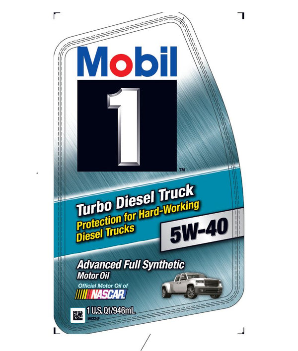 TURBO DIESEL TRK 5W40 6X1QT - MOBIL