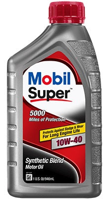 MOBIL SUPER 10W-40 6X1QT. - MOBIL