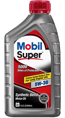 MOBIL SUPER 5W-30 6X1QT. - MOBIL