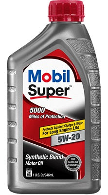 MOBIL SUPER 5W-20 6X1QT. - MOBIL