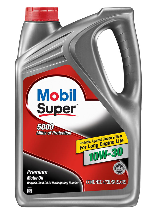 MOBIL SUPER 10W-30  - 3X5QT. - MOBIL