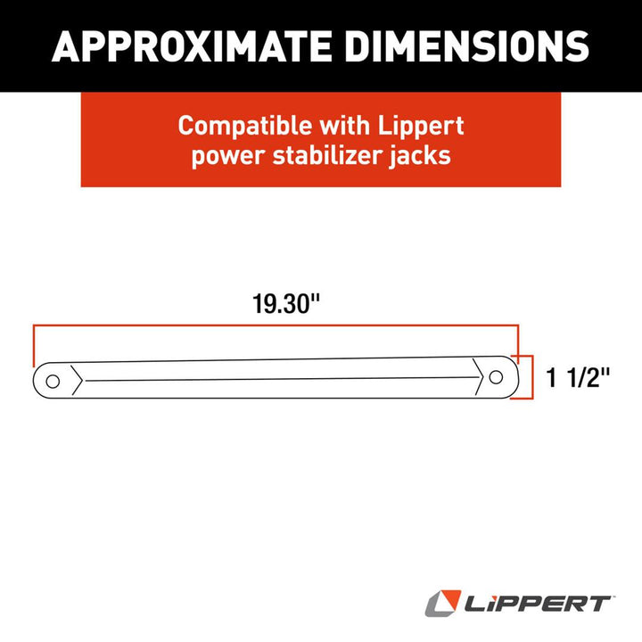 ELECTRIC STABALIZER JACK - LIPPERT COMP