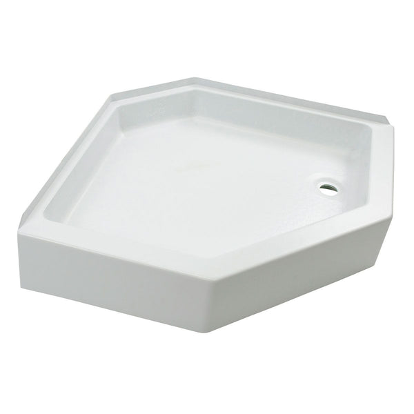 27X27 CORNER SHOWER PAN CD WHT - LIPPERT COMP